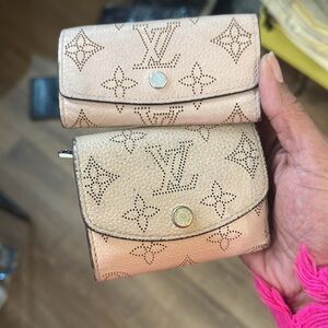Authentic  Louis Vuitton key holder and small wallet